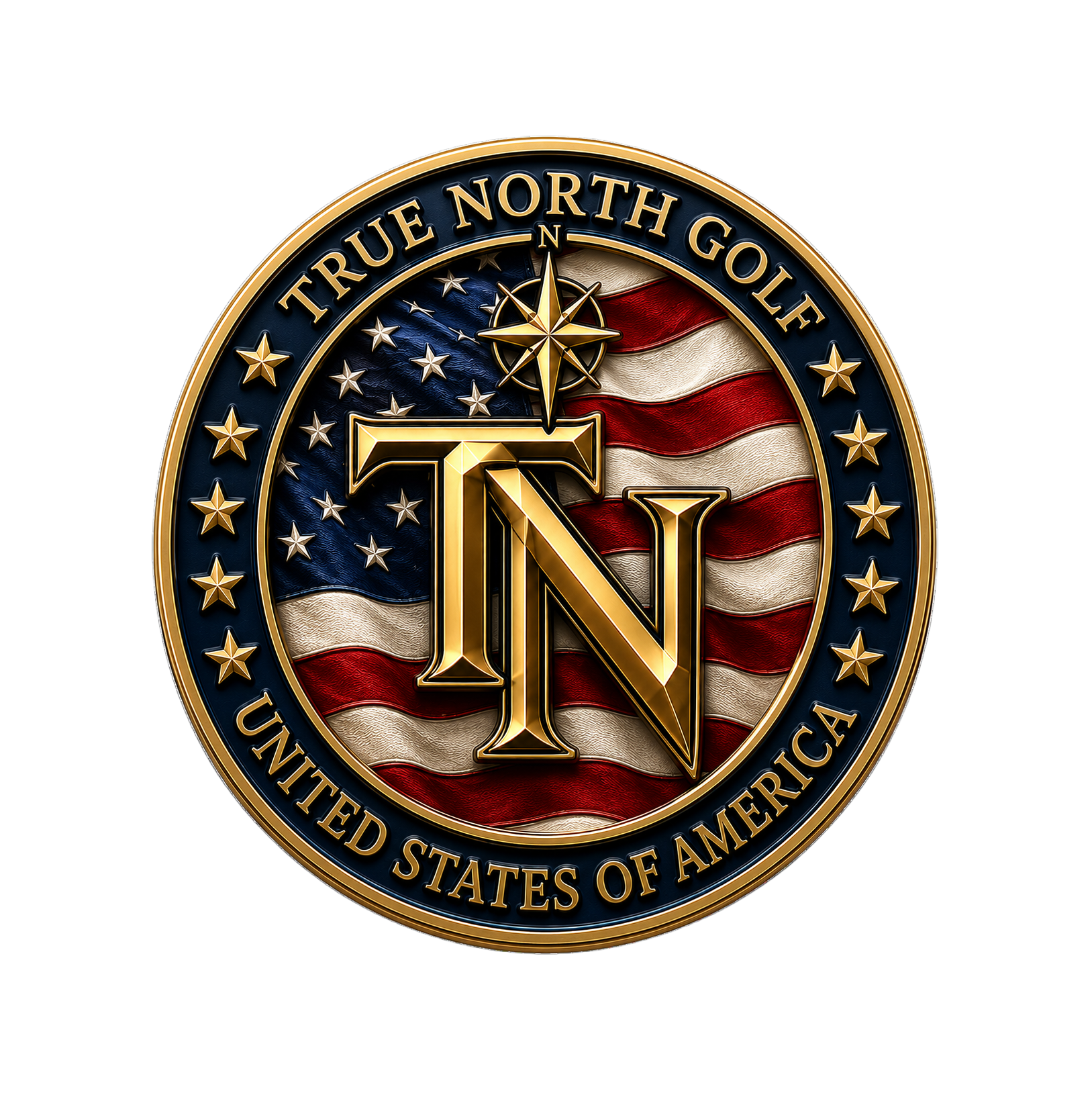 True North Golf Ball Marker