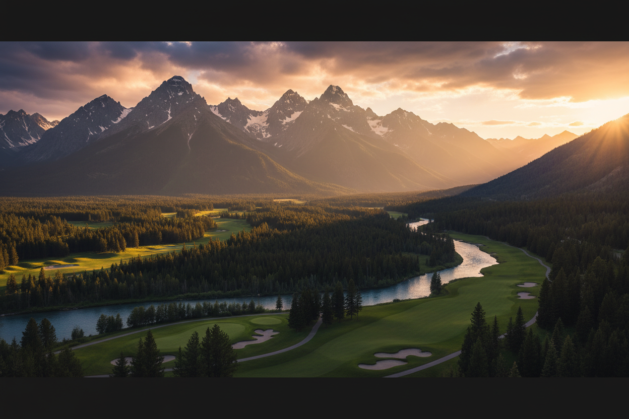 True North Golf Mountain Range Hero